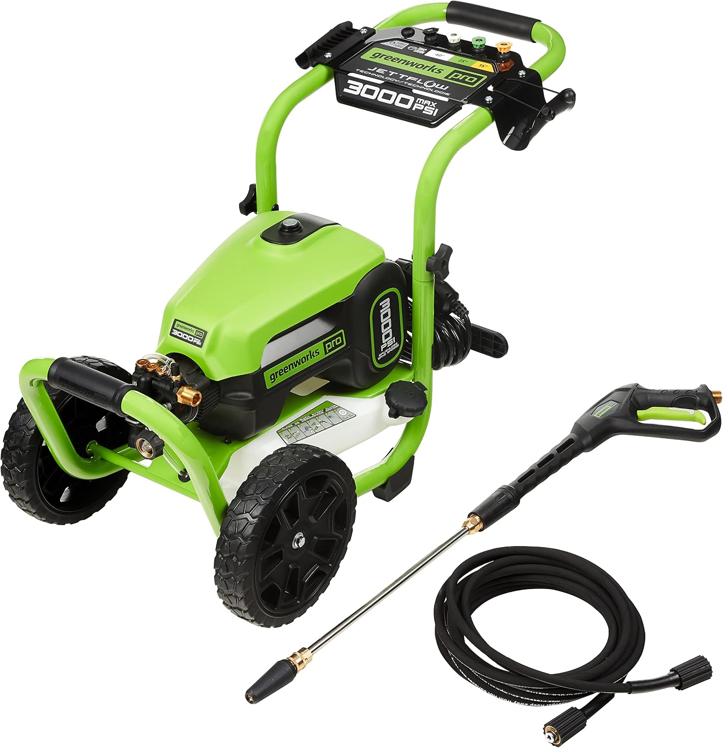 3000 PSI (2.0 GPM Max) Brushless Electric Pressure Washer