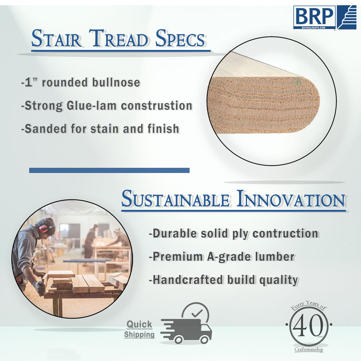 Stair Tread in Red Oak 11.5" Stair Tread Solid 60"