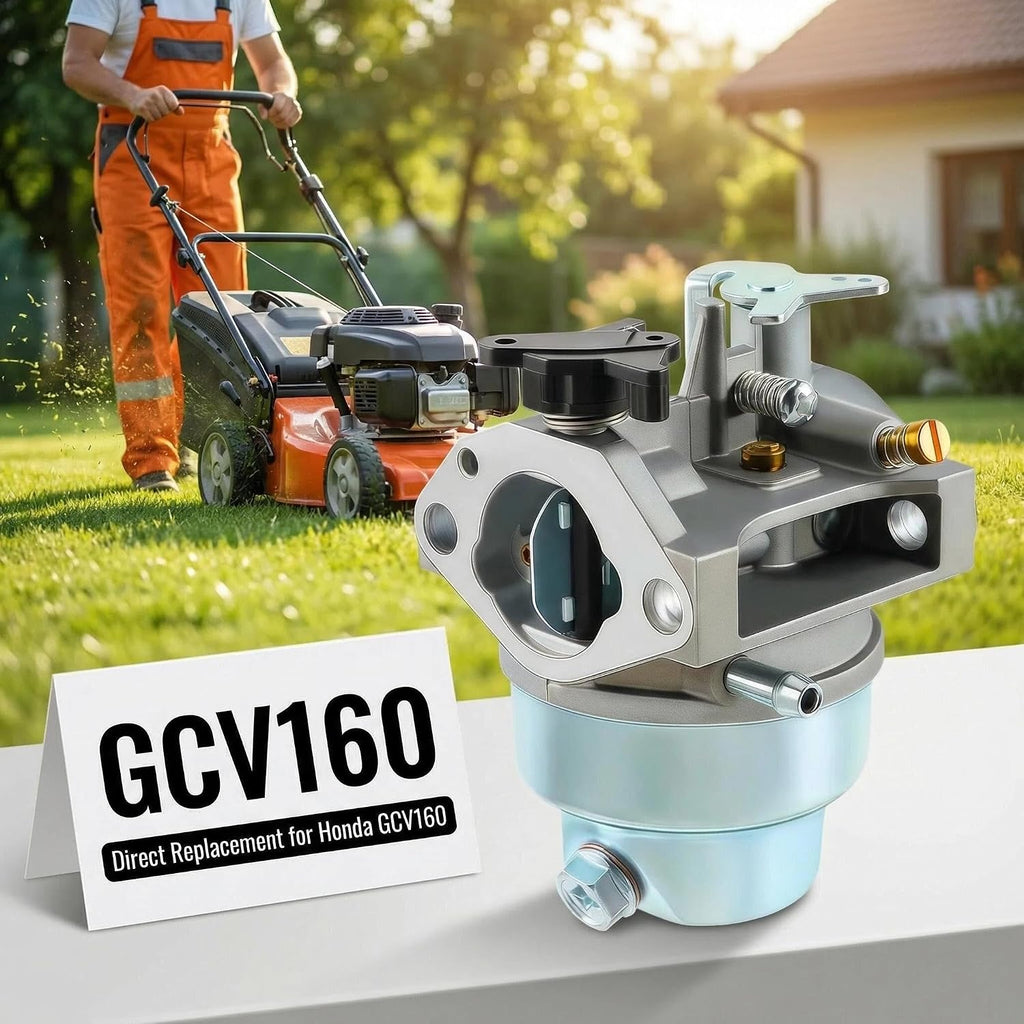 GCV160 Carburetor Kit for Honda GCV160 HRR216 with Air Filter Plug