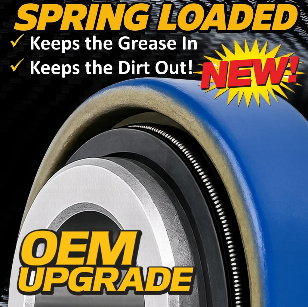 2-Kits 1-633585 110-8837 w/Spring Loaded Seal Upgrade Wheel Bearing Rebuild