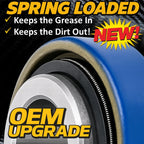 2-Kits 1-633585 110-8837 w/Spring Loaded Seal Upgrade Wheel Bearing Rebuild