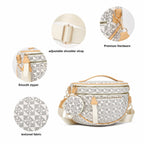 Checkered Crossbody Bag Bum Bag for Women with Pouch