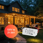 Ironsmith Lighting Products - Constant Current LED Driver Transformer (21-36 Volt | 10.8 Watt | Dimmable)