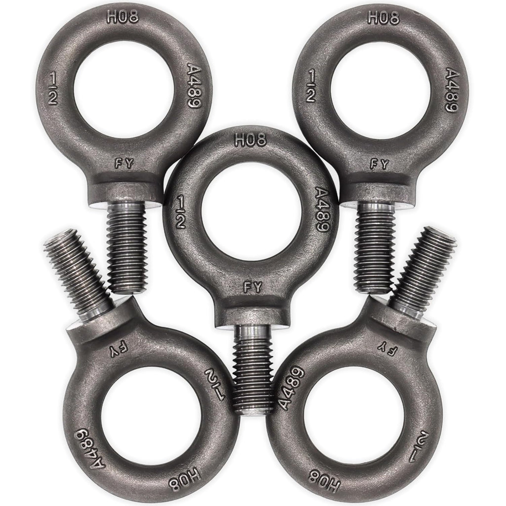 5 Pcs Lifting Shoulder Eye Bolts 1/2"-13 X 1