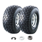 MZREXN 15x6.00-6 Lawn Mower Tires and Wheel Front Tires Replacement