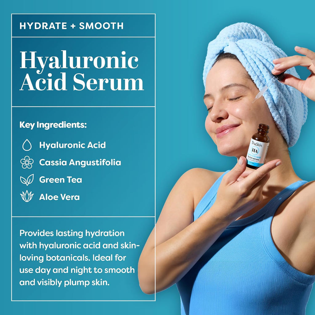Serum Trio with Vitamin C, Retinol & Hyaluronic Acid, 1 fl oz Each | Complete anti aging AM, PM & all-day skincare