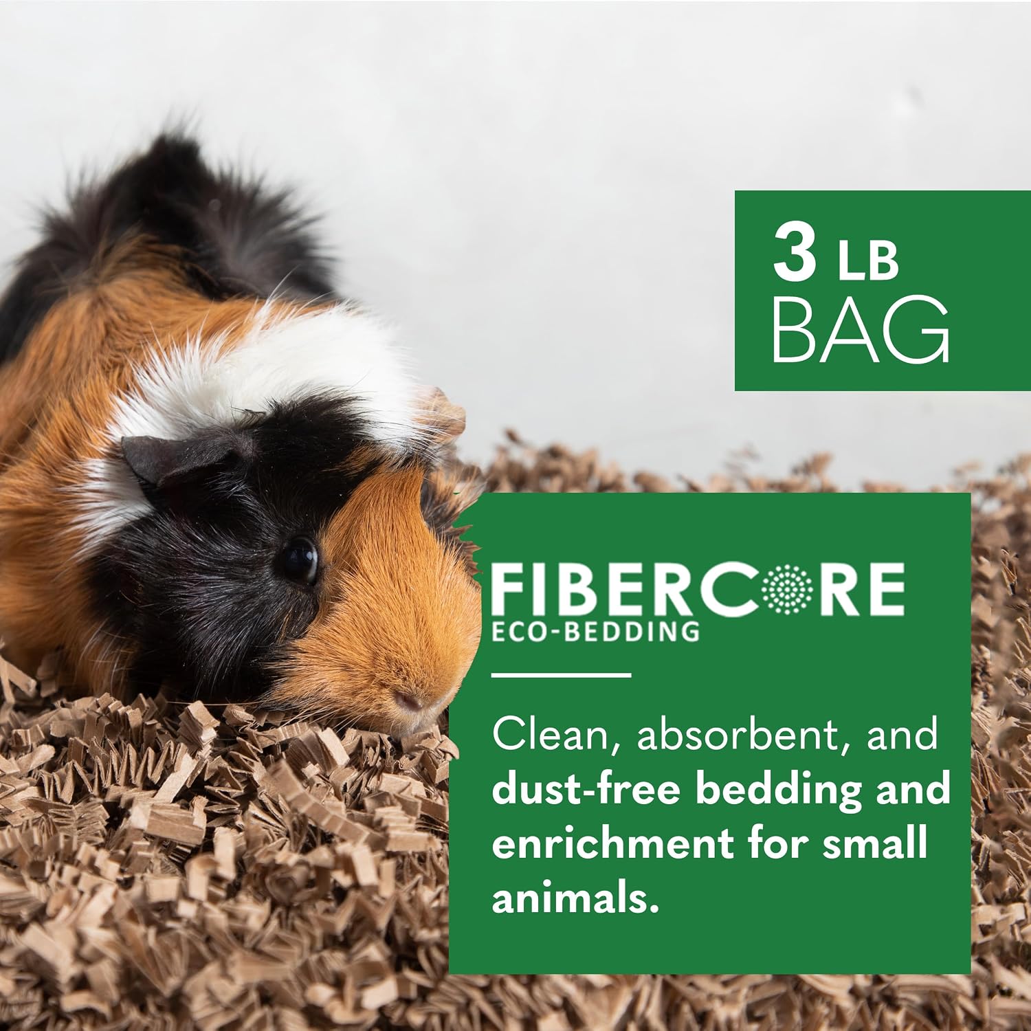 99% Dust-Free Paper Bedding for Small Pets and Birds, Eco Natural, 1.5 lb - Safe, Clean, Ideal Nesting & Burrowing