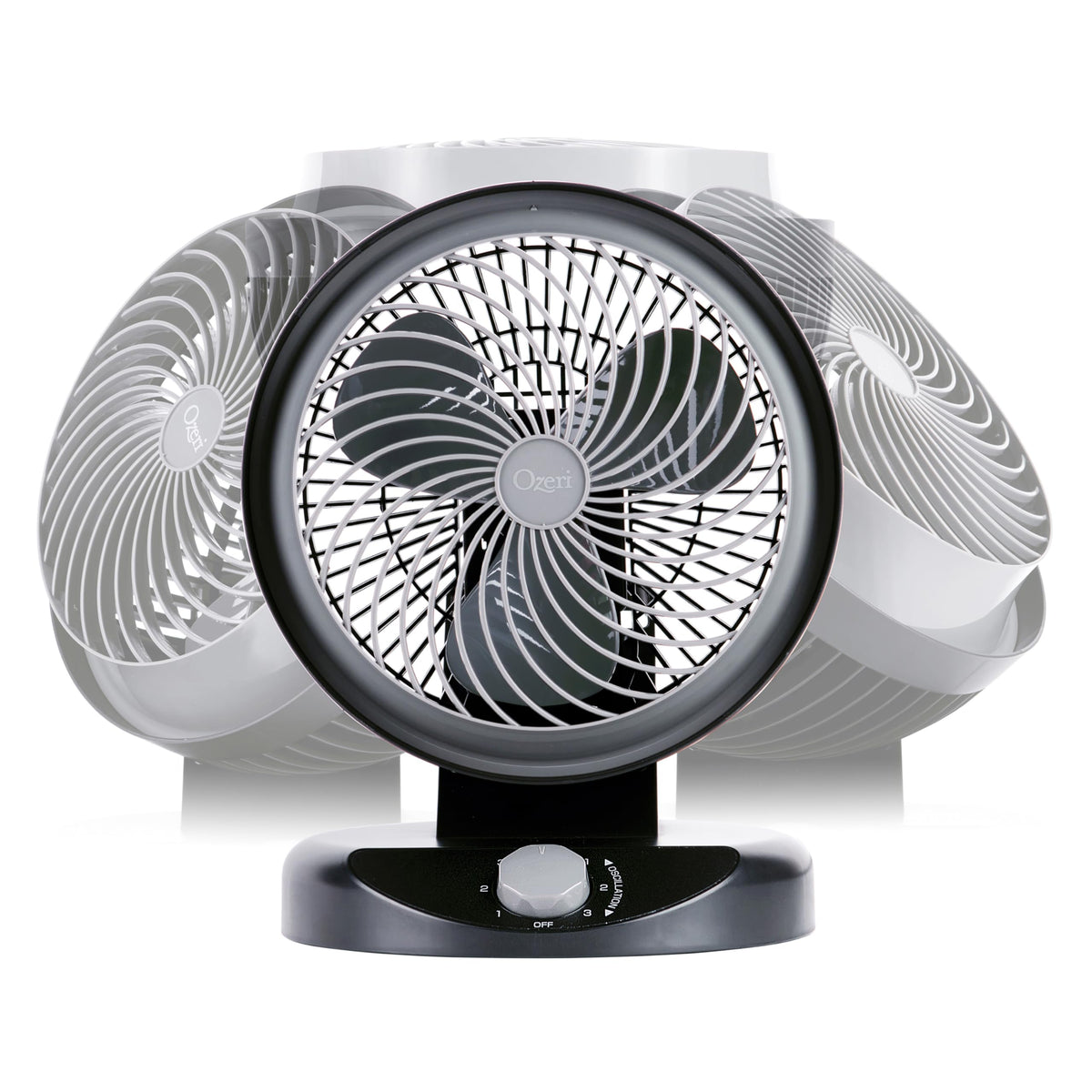 Brezza 360 10" Oscillating Table Fan, with Orbital Motion Technology