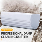 Damp Clean Duster Sponge,4pack Magic Sponge Eraser,Reusable Damp Dusting Sponge Household Cleaning for Blinds, Glass