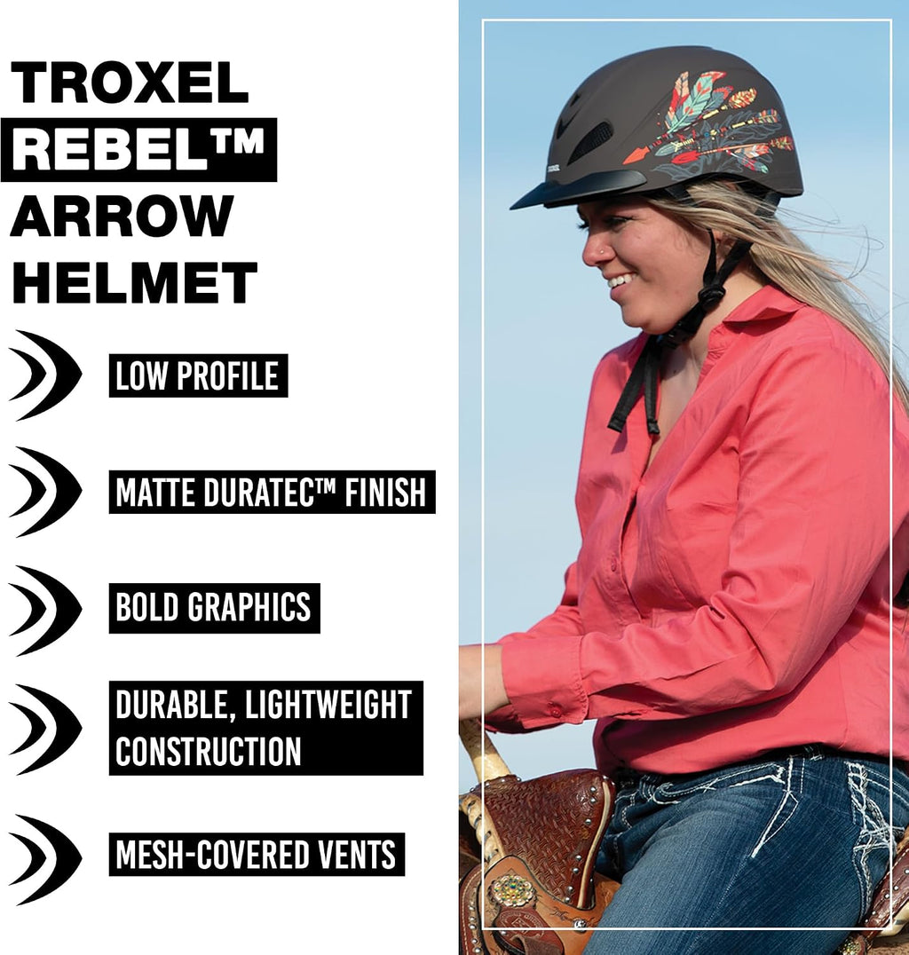 Rebel Aloha Horse Riding Helmet