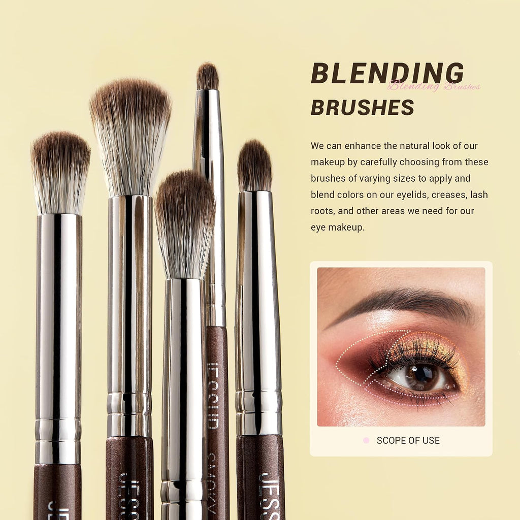 Eyeshadow Brush 15pcs Eyeliner & Eye Makeup Brush Professional T499