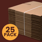 16"x12"x4" Corrugated Shipping Boxes 25-Pack
