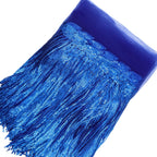 9.5 Yards Blue Fringe Trim Lace Sequin Fringe Ribbon