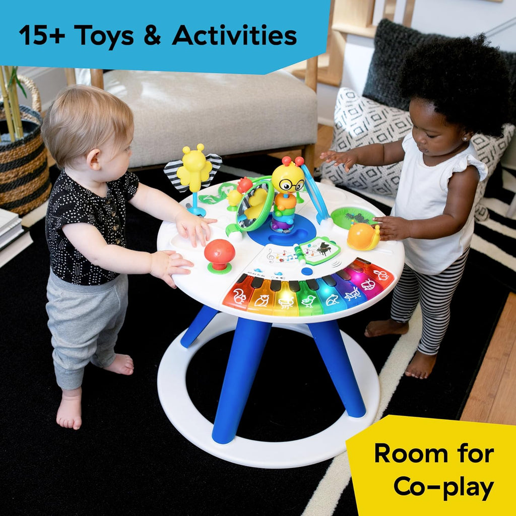 4-in-1 Activity Center & Walker with Piano, Age 6M+ | 4 ways to grow: walker, discovery table, art table & floor