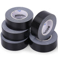 5 Pack Mini Black Duct Tape, 1" x 75 Yards Pocket Travel Size