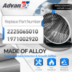 AdvanEX 2225065010 Mass Air Flow Sensor Meter MAF Compatible with Toyota