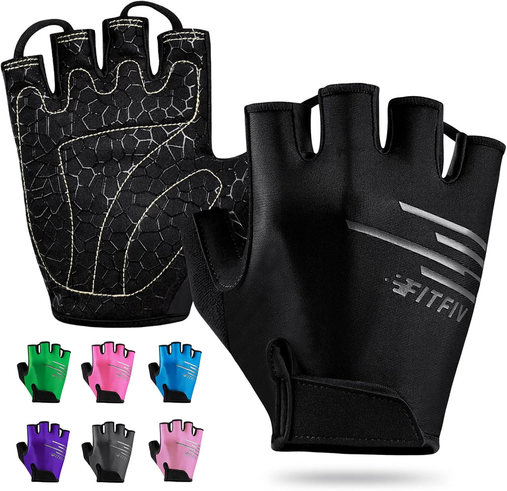 Cycling Gloves Bike Gloves for Men/Women Half Finger Biking Gloves Exercise Workout Gloves Suitable for Outdoor