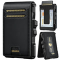 Genuine Leather Wallet for Men: Slim RFID Smart Minimalist Wallet