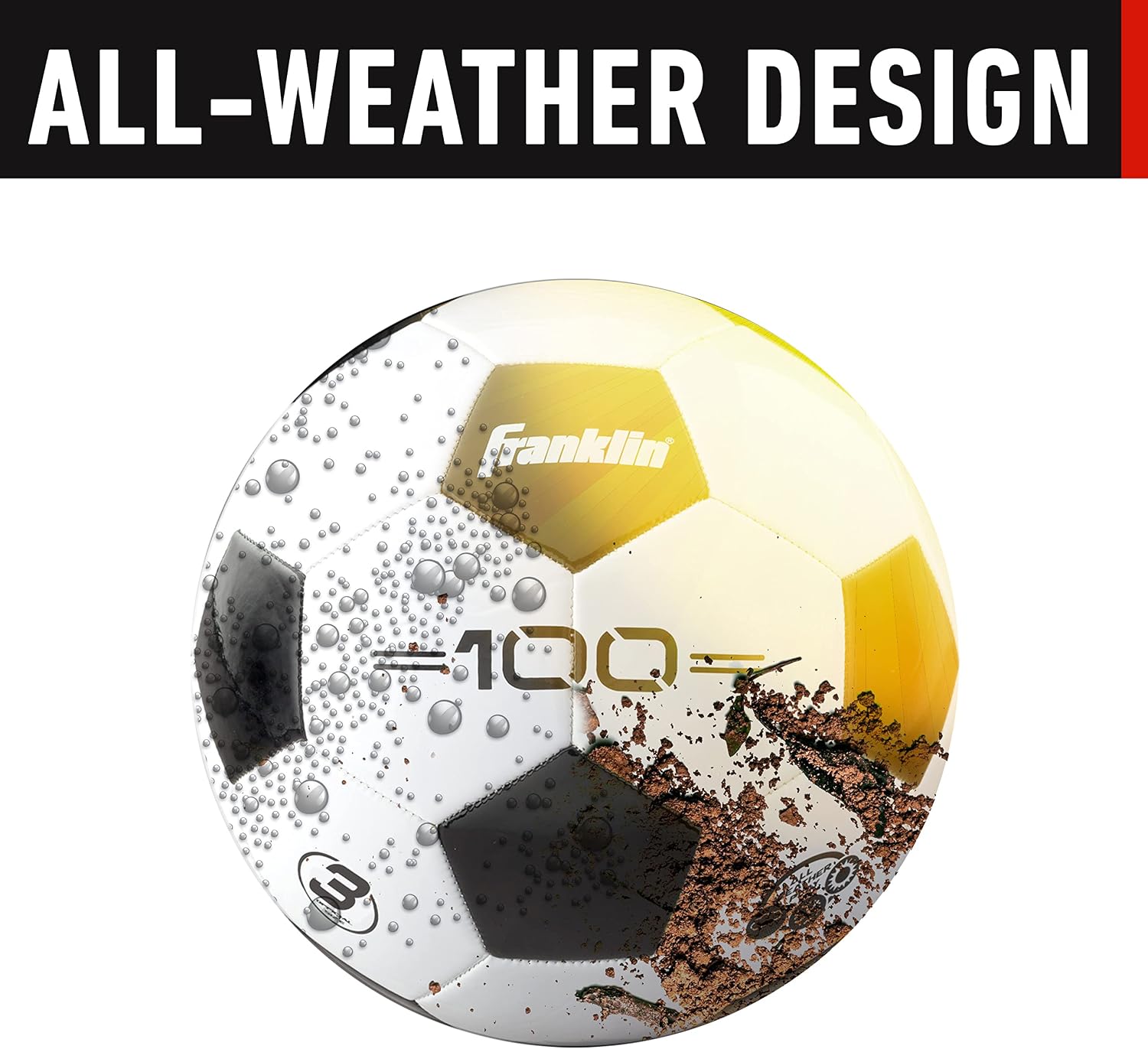Soccer Balls - Youth & Adult - Sizes 3, 4 & 5 - Single & Bulk Packs - Black & White
