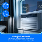 8,000 BTU Window Air Conditioner, Electronic Control, 350 Sq. Ft.