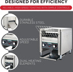 700 Slices/Hour Conveyor Toaster, Slices/Hour
