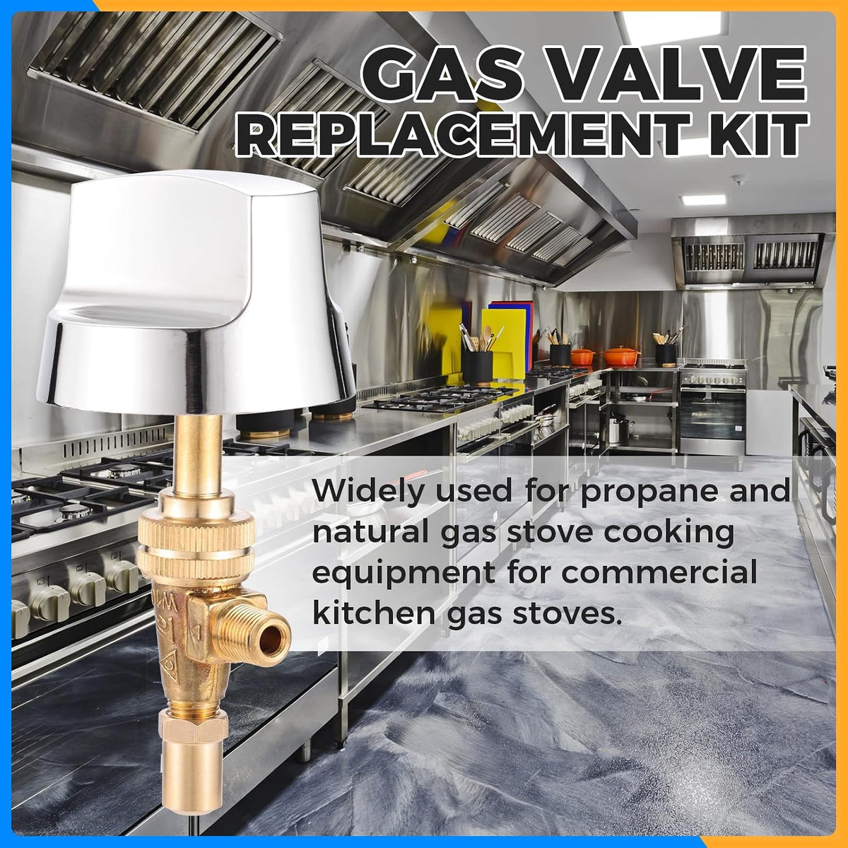 Propane Natural Brass Gas Control Valve