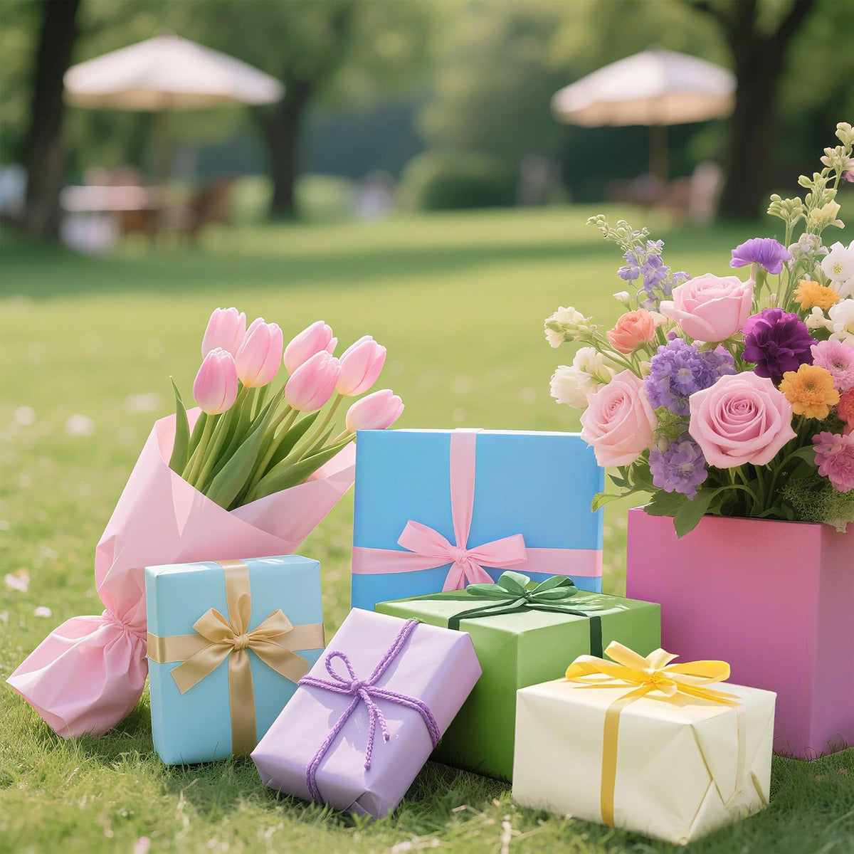 120 Sheets 14 x 20 Inch Pastel Tissue Paper for Gift Bag Wrapping