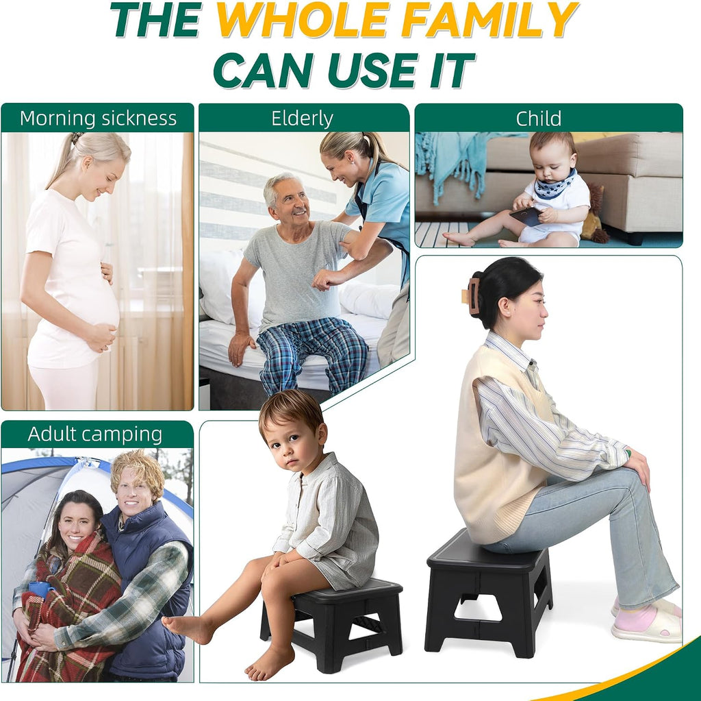In-car Portable Toilet Collapsible Potty, Emergency Toilet | Temporary Potty For Outdoor Camping, Road Trips, Traffic