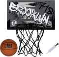 NBA Team Over the Door Basketball Hoops - Kids Indoor Mini Basketball Hoop + Ball Set - NBA Fan Mini Hoops