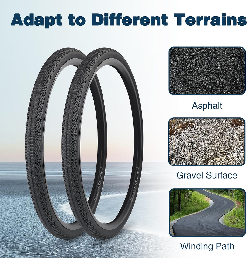 Bike Tire 700C Gravel Bike Tire Foldable 700 x 40C Tire for Road Racing Anti - Slip 40-622mm Replacement Tire for