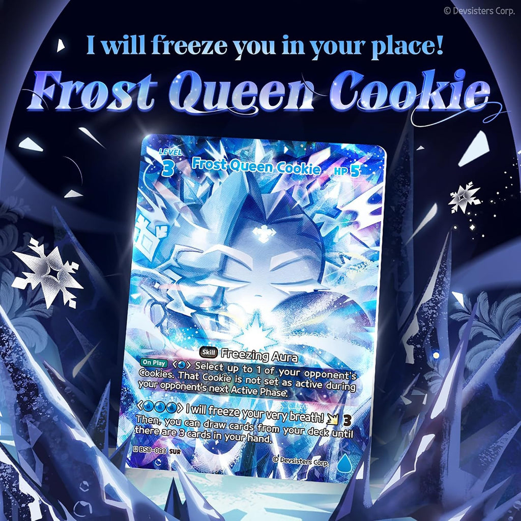 CookieRun TCG: A Game of Truth & Deceit - 4 Booster Pack Bundle - Braverse Trading Card Game, Strategy Play & Battle