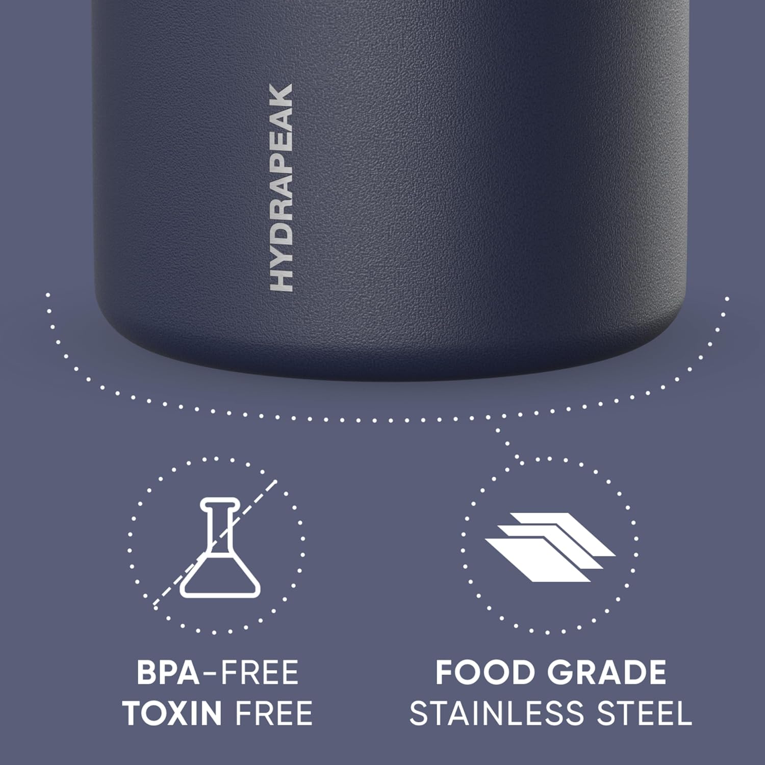25oz Stainless Steel Vacuum Insulated Food Jar | for Hot Food and Cold Food, Wide Mouth Leak-Proof Soup for Adults