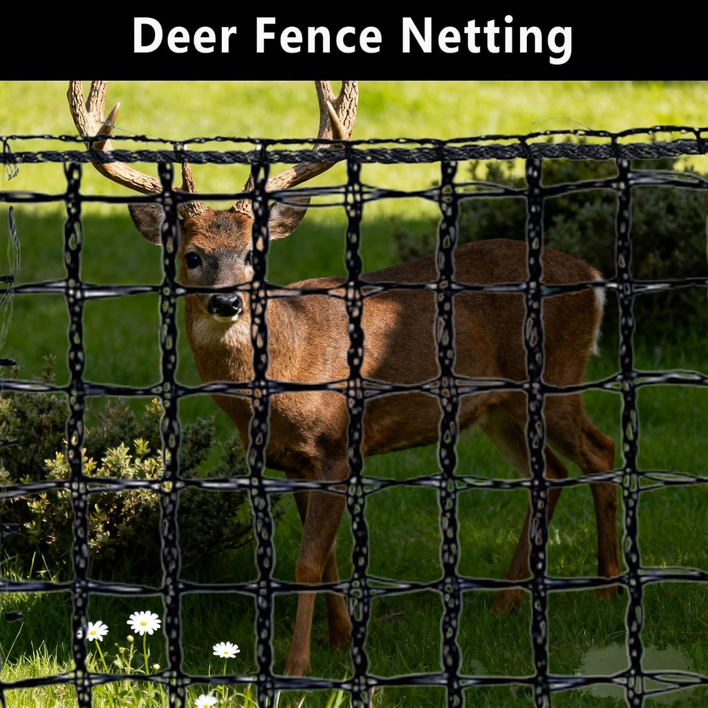 Deer Fence Netting 7x100ft Plastic Mesh Netting for Garden Protection
