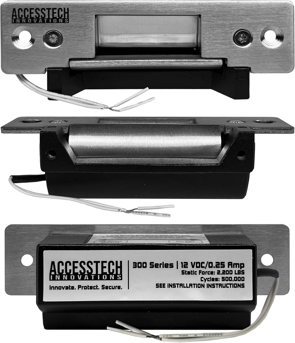 Heavy Duty Electric Strike Door Lock ANSI Standard Access Control System | 2,200+ LBS | Fail-Secure/Fail-Safe