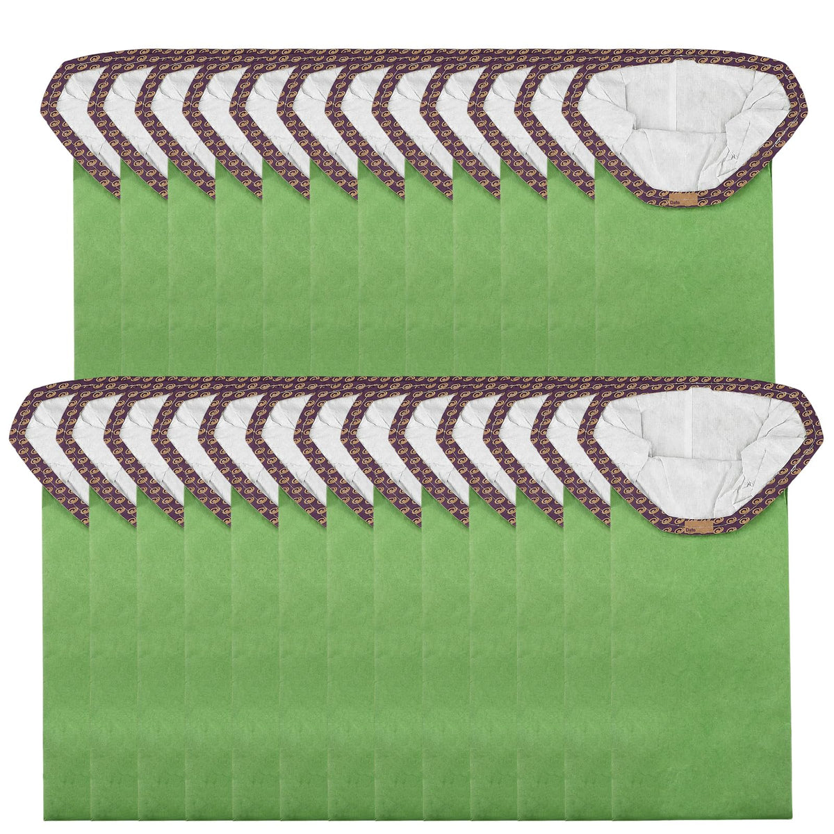25 Pack 107313 Vacuum Bags for Proteam Super Coach Pro 10 Backpack Vacuum