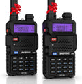 UV-5G (UV-5X) GMRS Handheld Radios, Long Range Two Way Radio 2 Pack | CHIRP Compatible, Repeater Capable, NOAA