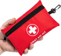 Mini First Aid Kit - 140 Piece Small First Aid Medical Kit for Car, Home, Office, Travel, Camping, Sports, Outdoor