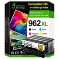 High Yield 962XL Ink Cartridges Combo Pack Replacement for HP 962, 4-Pack