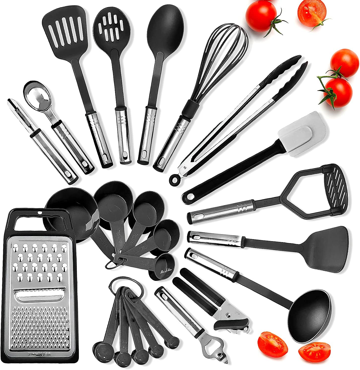 Baking Pan Set, 39 Piece Premium Baking Set, Nonstick Bakeware Sets BPA Free, Cookie Sheets for Baking Nonstick Set
