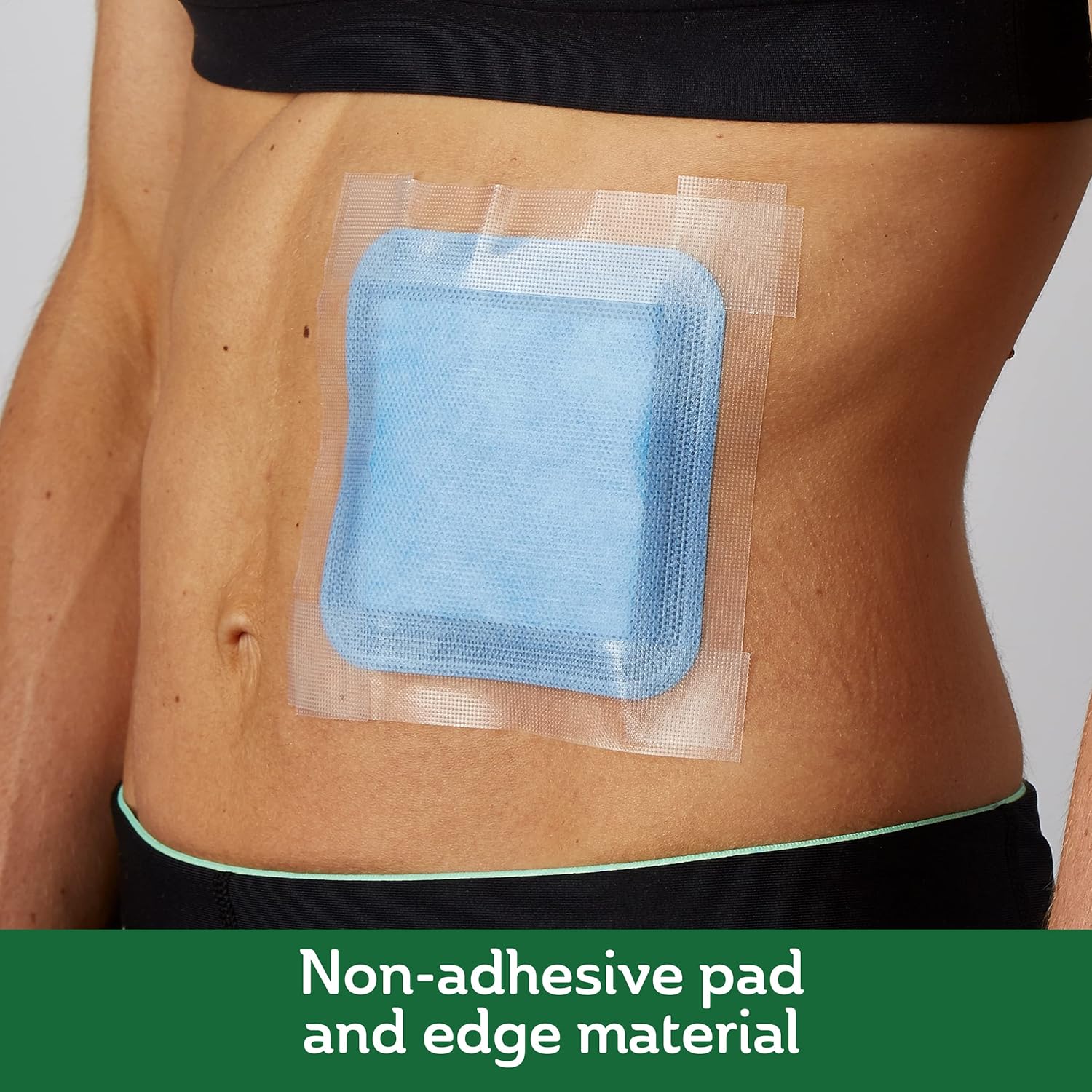 Super Absorbent Wound Pad, Medium, 4" x 4", 10 Count