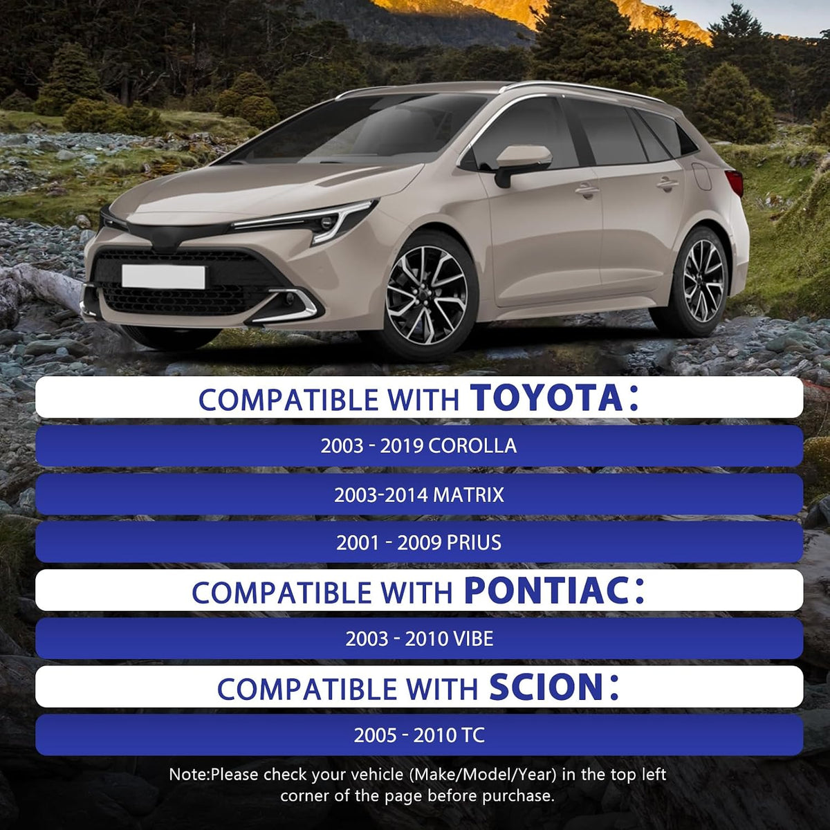 Front Sway Bar Links Fit for 2003-2019 Toyota Corolla