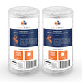 Aquaboon 1 Micron 10 x 4.5 String Wound Water Filter Cartridge 2-Pack