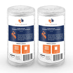 Aquaboon 1 Micron 10 x 4.5 String Wound Water Filter Cartridge 2-Pack
