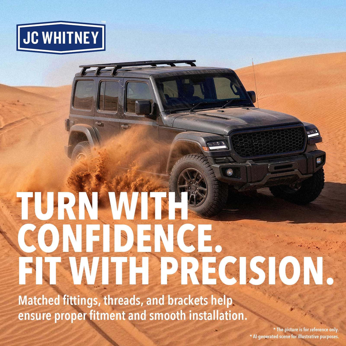 JC Whitney Power Steering Pressure Line Assembly