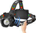 High-end 220000 Lux Super Bright Headlamp 17 Modes 95H Long Standby