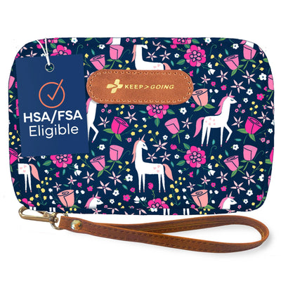 KeepGoing Travel First Aid Kit for Kids, 130 Pc. TSA-Approved Travel Size