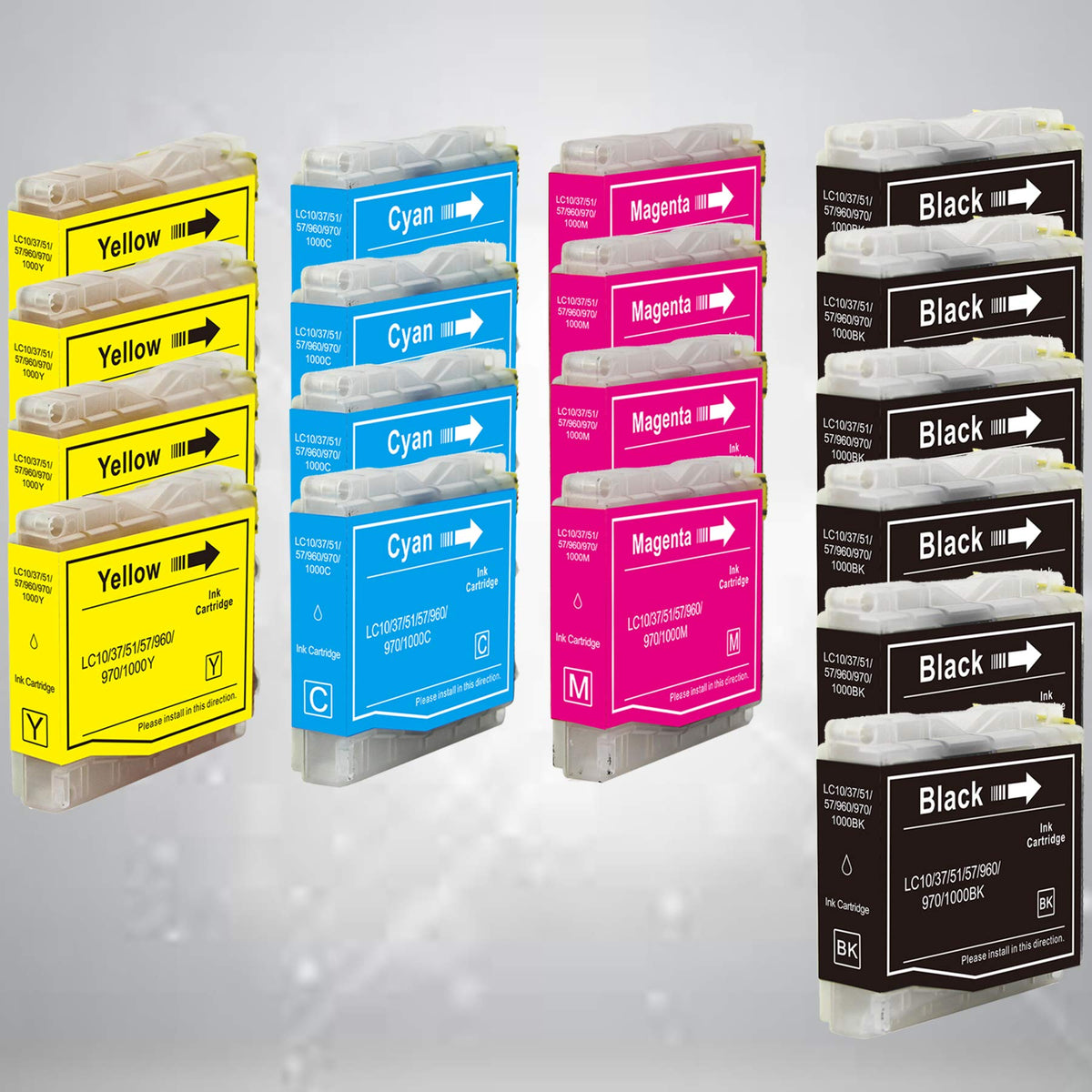 (Set of 18) Compatible LC51 Ink Cartridge Replacement LC-51 LC 51