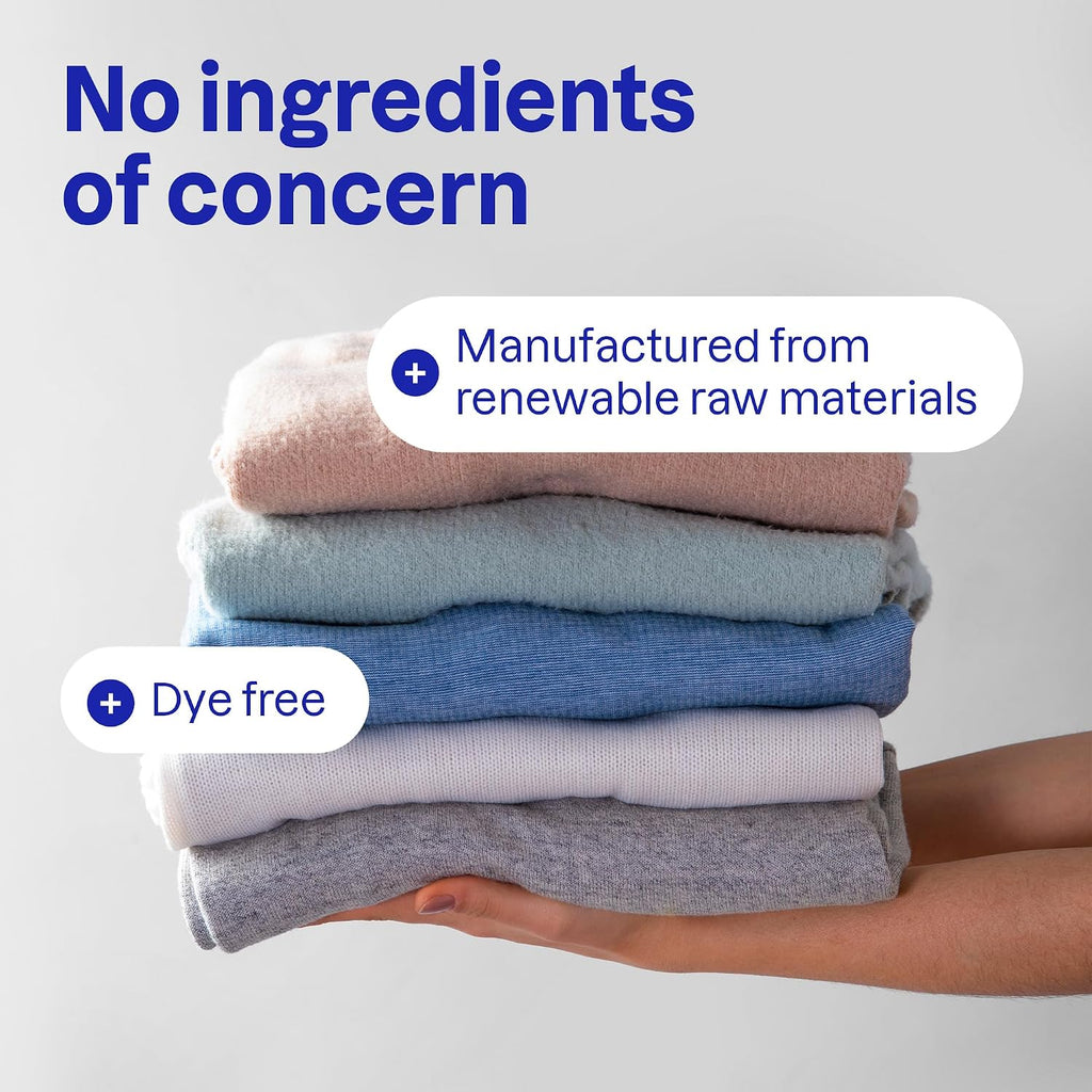 ATTITUDE Reusable Dryer Sheets, Static Eliminator & Fabric Softener, Fragrance-Free Laundry, Made in Canada, 300
