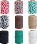 9 Rolls Cotton Twine Bakers Twine Colorful Butchers String Ribbon