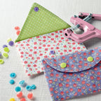 Plastic Snap Fastener Kit with Plier, Pink